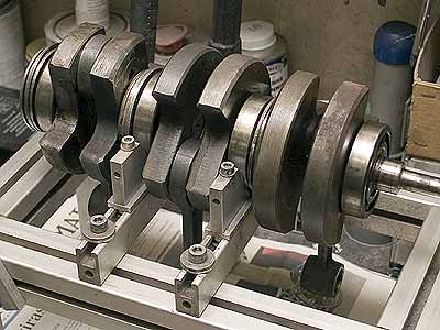 roller bearing crankshaft