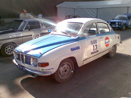 Saab 96 V4 1970 - Works rally car