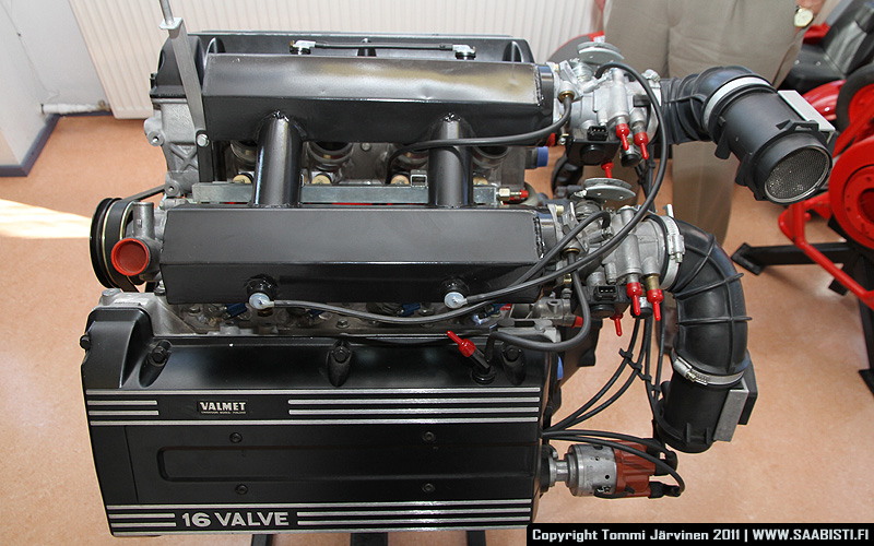 Saab V8 side view