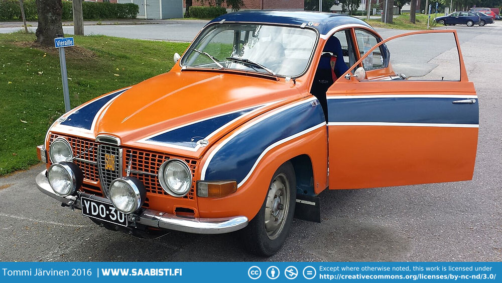 1969 Saab 96 V4 Rally car