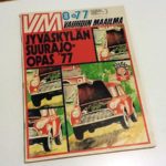 Vauhdin Maailma 8 1977. Mini kannessa ja Suurajo-opas. 3 € / tarjous.