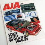 AJA 1 1989. Erikoisnumero Scan-Auto 40 vuotta. 6 €.