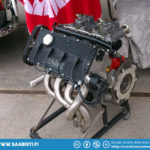 Saab 99 16-valve racing engine. Not cheap...