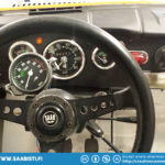 Revcounter and a Luisi steering wheel. Not Sport&Rally original, but pretty similar and quite sturdy.