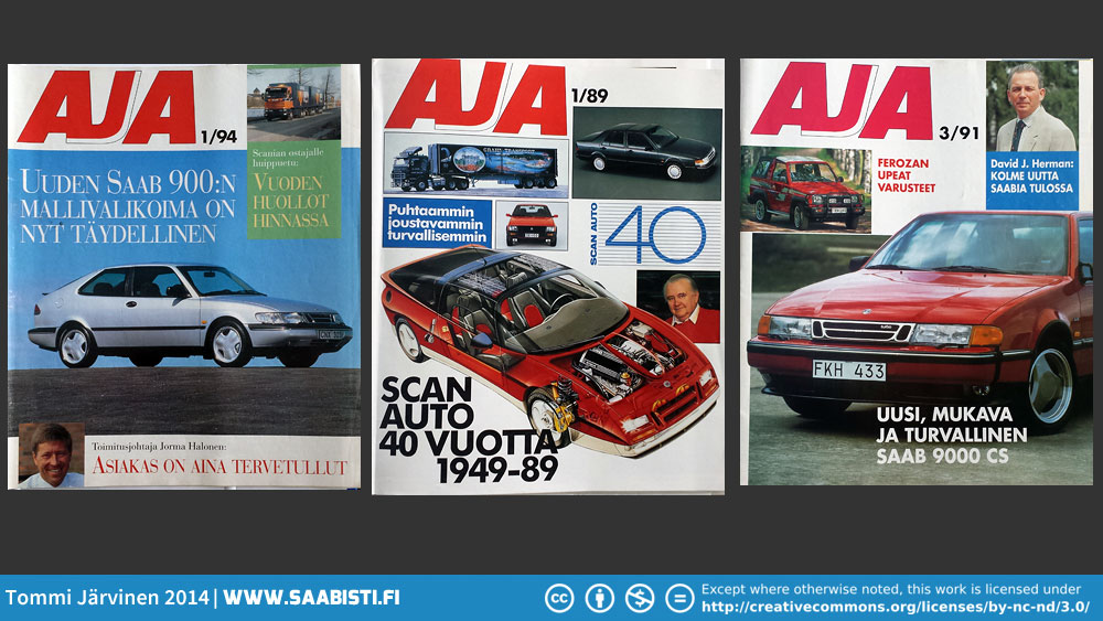 1994 was the last year the AJA-magazine was published. Only one issue that year.