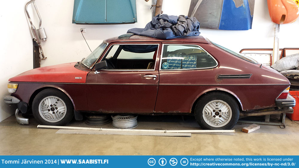 1978 Saab 99 Turbo – deciding what to do