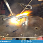 And as a side note - we soldered the fuel connections to the gas tank flange.