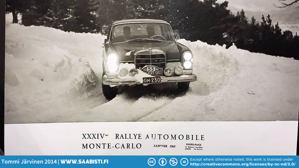 Sakari also worked as a mechanic for Onni Vilkas - a well known privateer rally driver in Finland. Sakari was part of the team on several occasions for example in the Monte-Carlo Rallye.