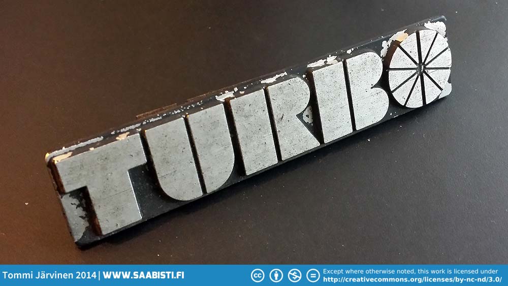 Very hard to find - Saab 99 Turbo 1978 grille emblem