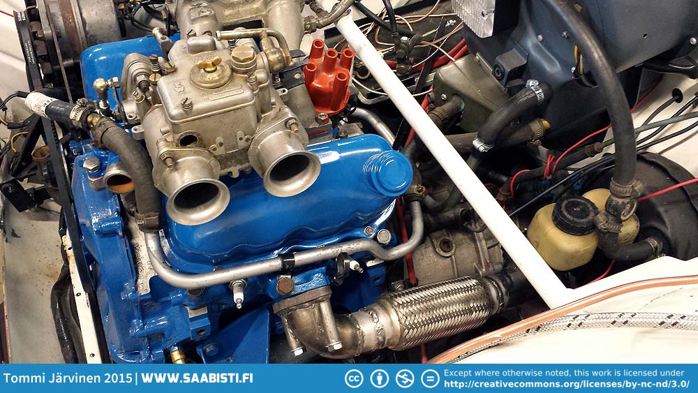 Saab 96 V4 Rally – Engine build moving forward