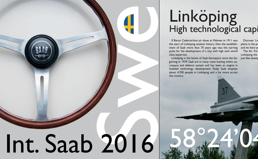 International Saab Club Meeting 2016 in Sweden