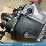 One spare gearbox for the Saab Sport.